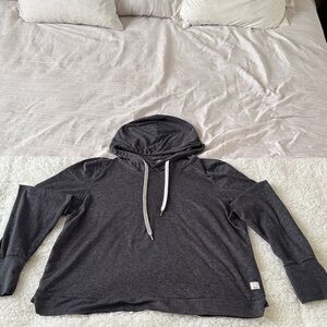 Vuori Women's Charcoal Hoodie